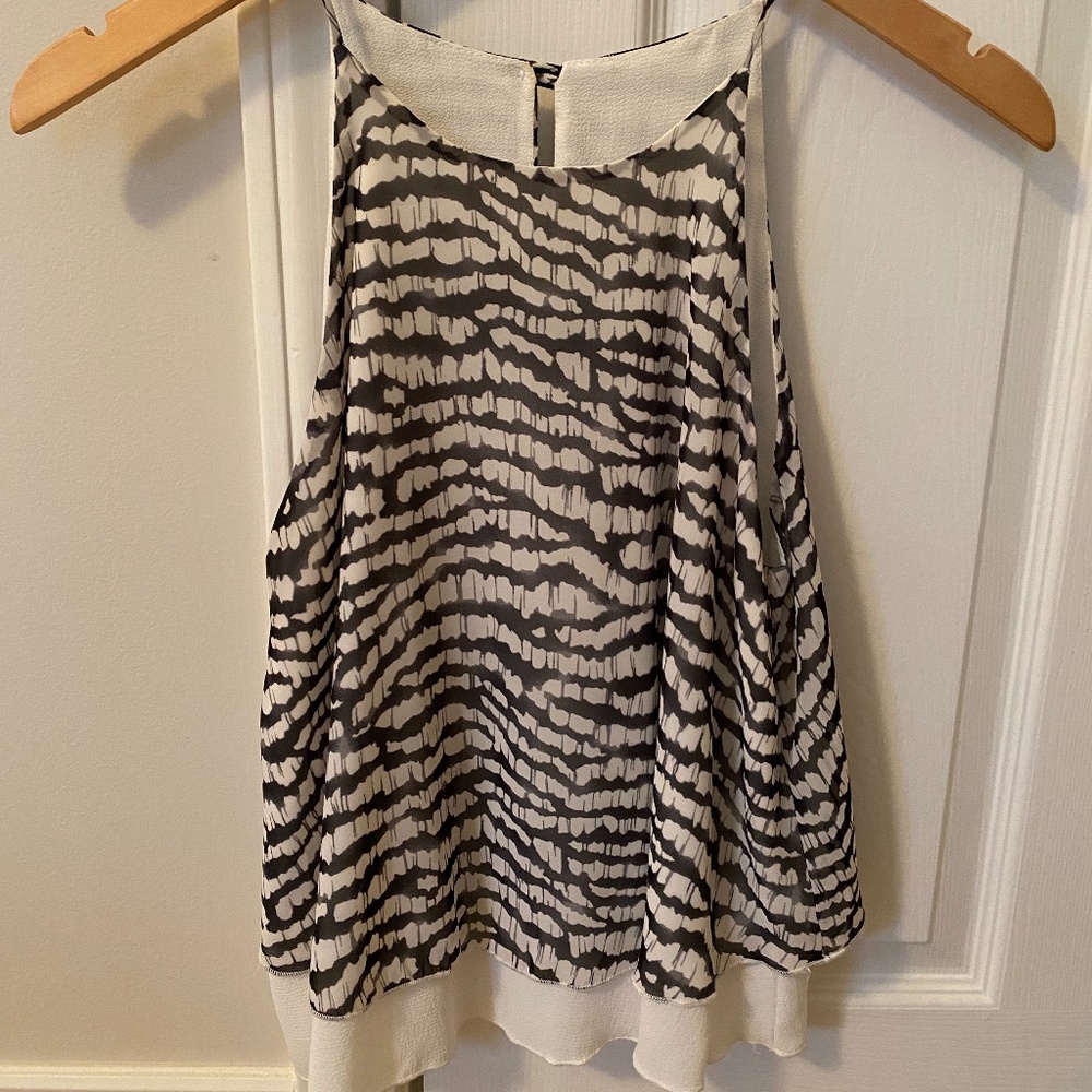 Black and White Tank Top